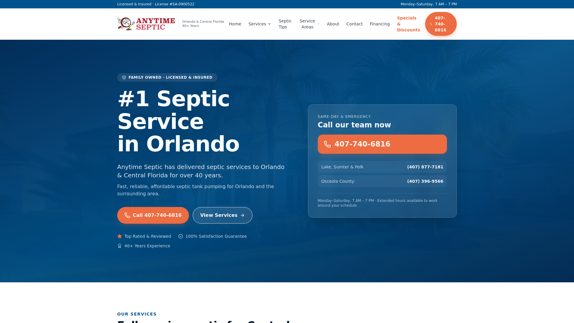 Anytime Septic