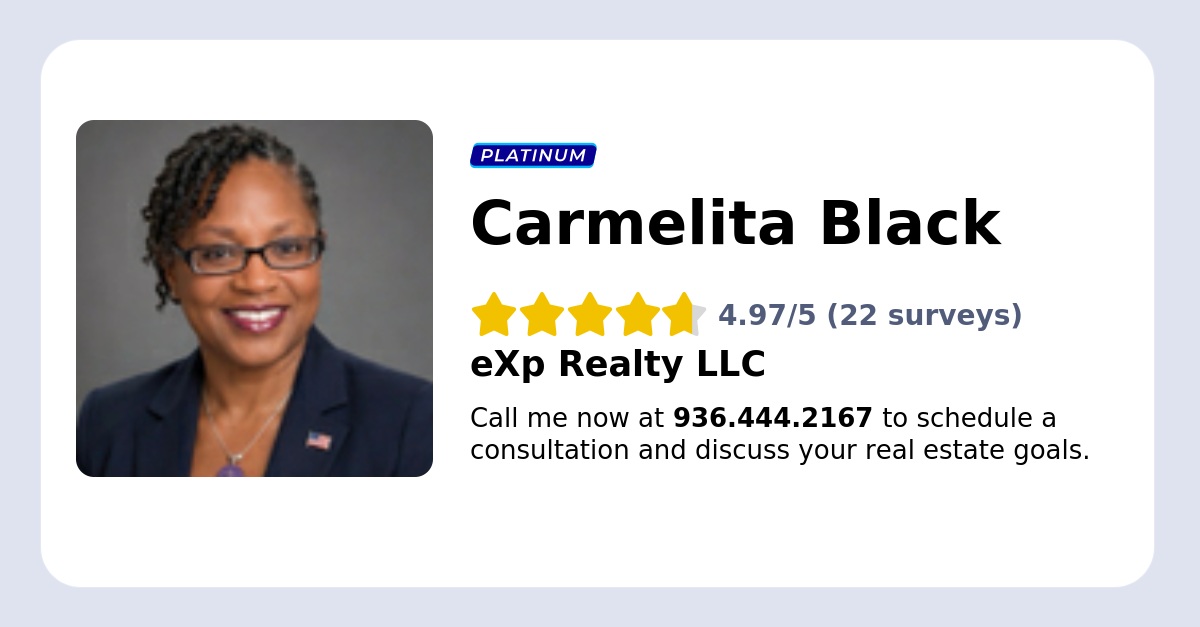 Carmelita Black REALTOR ®️ Brokered By eXp Realty, LLC