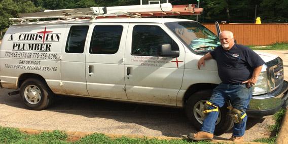 A Christian Plumber hero