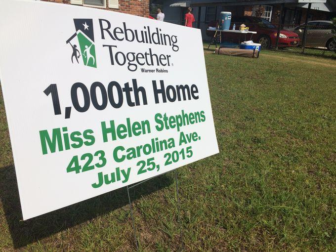 Rebuilding Together Warner Robins hero