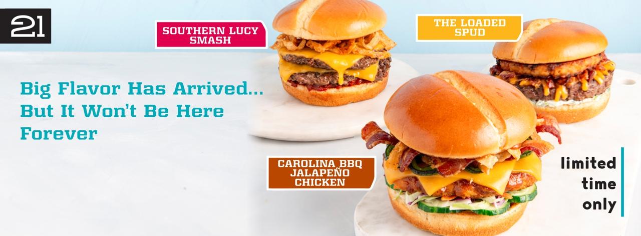 Burger 21 hero