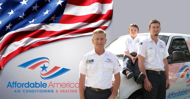 Affordable American Air Conditioning & Heating hero