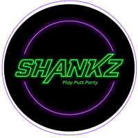 Shankz Black Light Miniature Golf logo