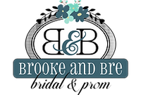 Brooke & Bre Boutique Bridal and Prom w/Tuxedos logo